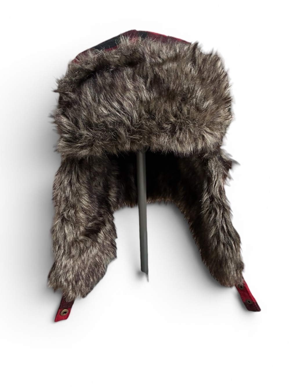 Woolrich buffalo plaid trapper hat